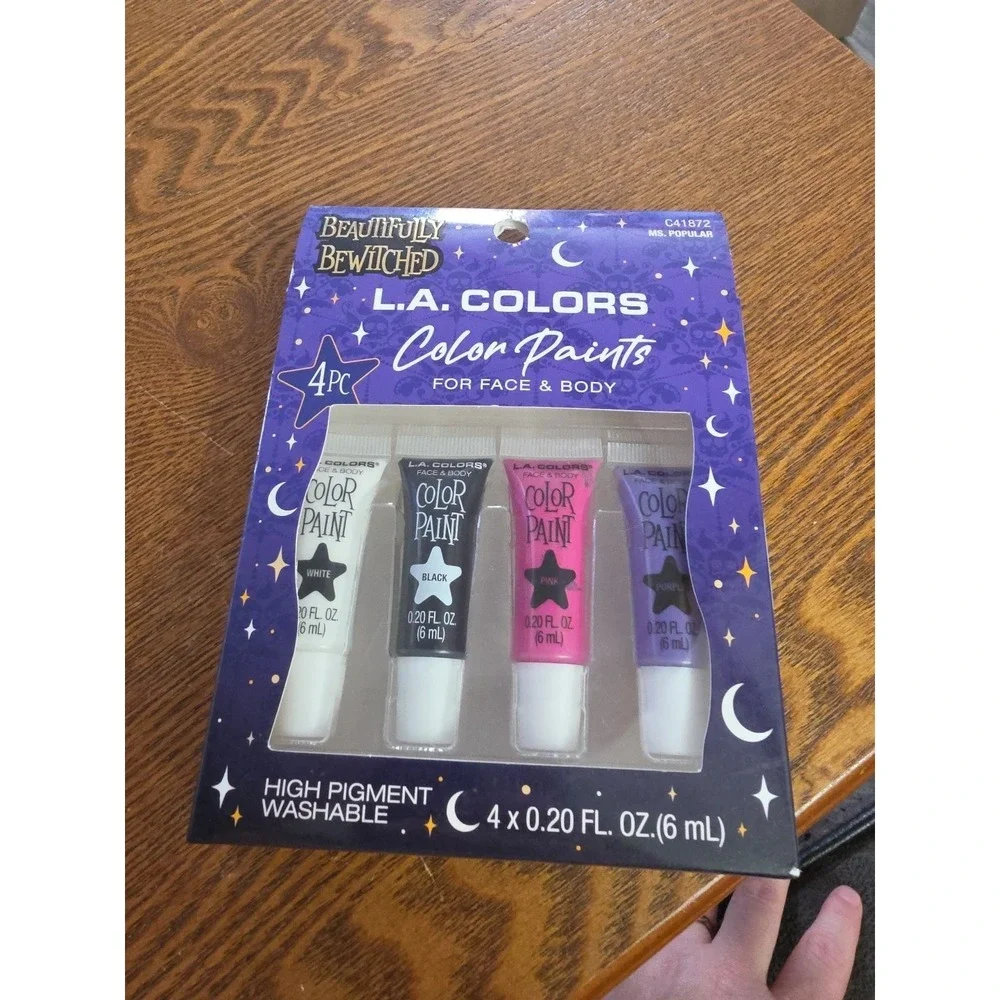 L.A.‎ COLORS Color Paint For Face & Body Ms. Popular 4pc Set High Pigment New